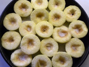 Sugared Apples ready for the oven